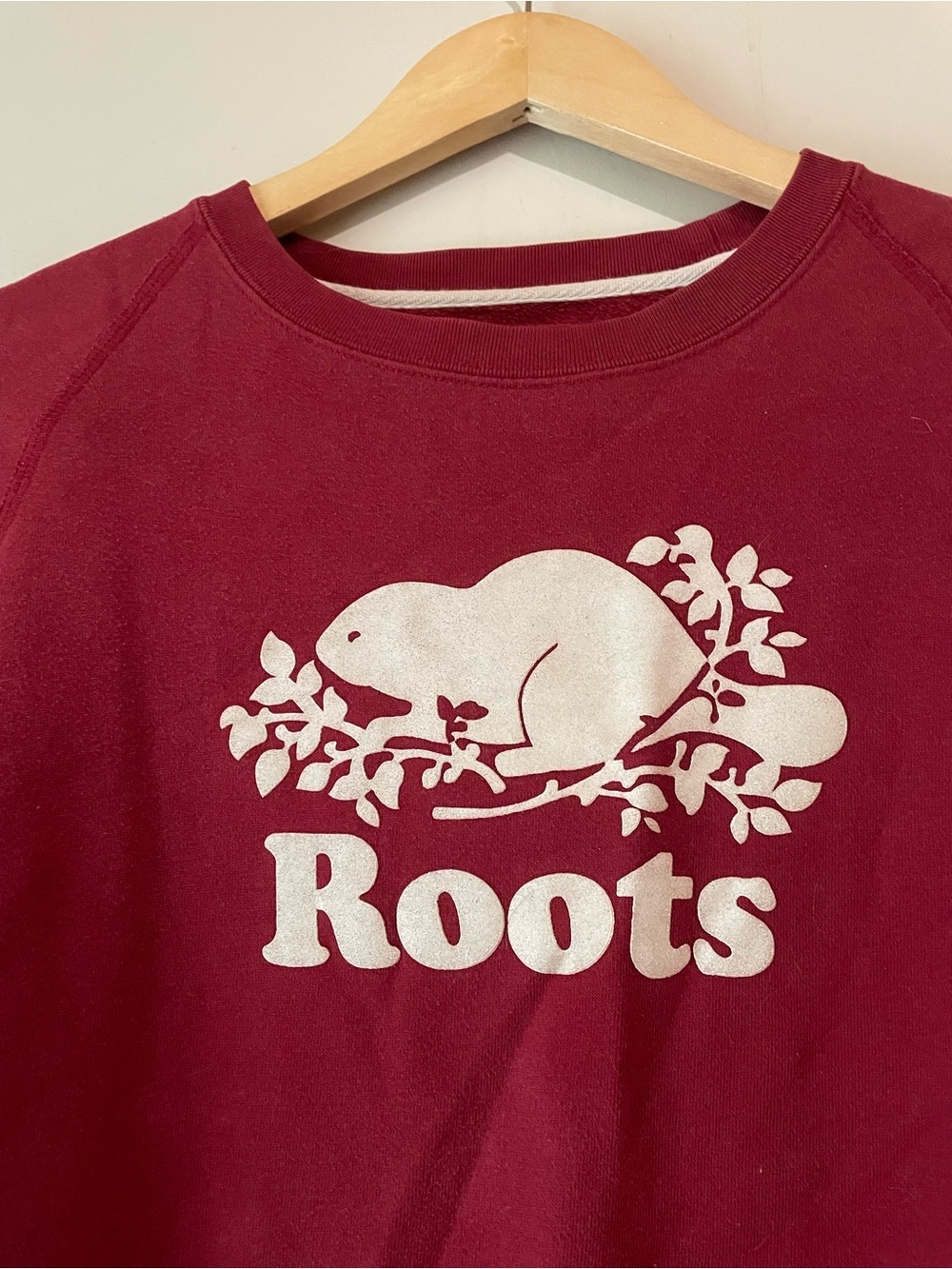 Roots | Red Crewneck Sweater - Picture 3 of 3